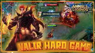 VALIR HARD GAME BAKU HANTAM  BUILD VALIR TOP GLOBAL  MLBB [upl. by Tsirhc]