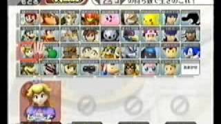 Super Smash Bros Brawl All Characters Color Changes [upl. by Benni]