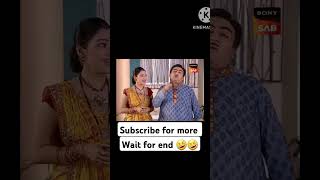 1 over me 50 run 🤣🤣  Jethalal comedy  Tmkoc  shorts tmkoc [upl. by Vharat]