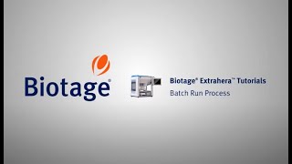 Biotage® Extrahera™ Tutorial Setup and Run Method [upl. by Ventre]