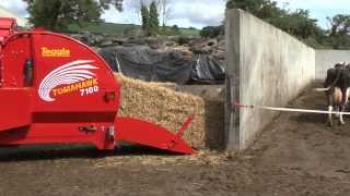 Tomahawk 7100 Tractor Mounted Bale Processor [upl. by Tandy880]