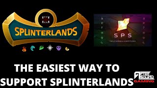 THE EASIEST WAY TO SUPPORT SPLINTERLANDS [upl. by Eerej]