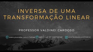 Como calcular a inversa de uma matriz utilizando escalonamento [upl. by Maura831]