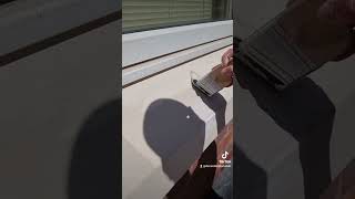 How to paint a sandstone windowsill [upl. by Dnumde]