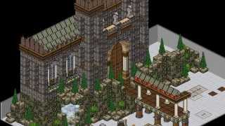 How to BUILD a Habbo Castle [upl. by Lleira439]