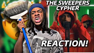 THIS THE ONE The Sweepers Cypher Sdot Go Jay Hound NazGPG Jay5ive REACTION [upl. by Aja]