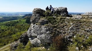 Wandern zur Spielburg beim Hohenstaufen [upl. by Anuaik]