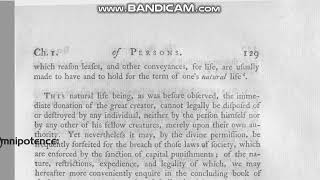 Blackstone Commentaries vol 1 Of the Absolute Rights of Individuals Part 3 [upl. by Adar]
