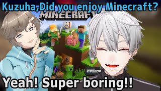 ［Eng Sub］Minecraft is super boring [upl. by Orva363]