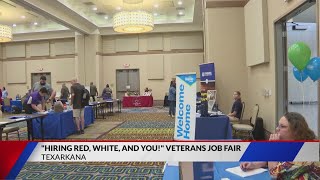 Hiring event for Veterans in Texarkana [upl. by Ahsetal]