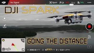 DJI SPARK  TAKING IT TO THE LIMIT  PART 1 [upl. by Alyose]