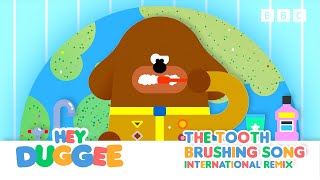 The Toothbrushing Song in 10 Different Languages 🦷🎶  Hey Duggee [upl. by Alarick614]