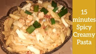 15 MINUTES SPICY CREAMY PASTA  RECIPE BY FOOD ART  foodart [upl. by Silohcin]