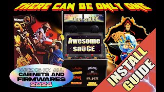 Legends Ultimate Arcade  2024 One saUCE Install Guide  ALL CABS amp CURRENT FIRMWARE [upl. by Ailiec99]