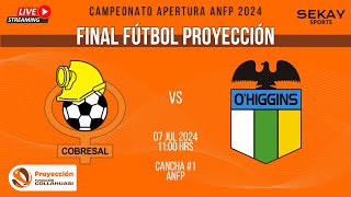 🔴 ANFP FINAL 🏆 FÚTBOL ⚽ PROYECCION 🎥 2024  Cobresal vs Ohiggins [upl. by Eskill802]