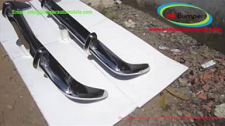 Stainless Steel Bumper Set for OPEL Rekord P2  19601963 [upl. by Chiles]