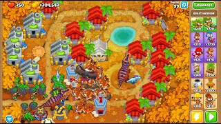 btd6 but I can only use support towers [upl. by Inwat]