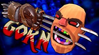 WOLVERINE CLAWS  Gorn VR Funny Moments [upl. by Janeta]