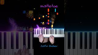 Justin Bieber  Mistletoe Piano Cover Mistletoe JustinBieber PianellaPianoShorts [upl. by Anafetse]