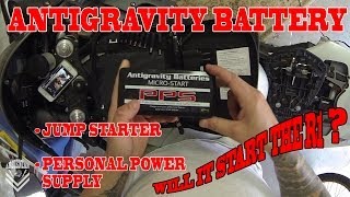 Jump Start My R1 with an Antigravity Battery [upl. by Yeltneb]