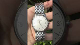 JaegerLeCoultre Master Ultra Thin Silver Dial Q1348120  172879S 38mm shorts [upl. by Munford458]