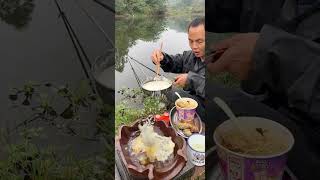 The unique meal right after catching fish of rural fisherman 14 [upl. by Yajet]