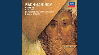 Rachmaninoff Vespers Op 37  II quotBlagoslovi dushe moyaquot [upl. by Eeldivad]