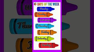 weekdays song for kids  days of the week song in English  Stay Little [upl. by Radbun]