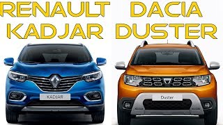 2019 Renault Kadjar vs 2018 Dacia Duster [upl. by Lonyer364]