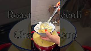 Roasted Broccoli amp Cheddar Soup [upl. by Schober]