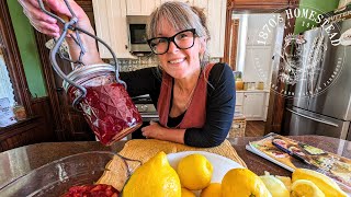 The Strawberry Lemon Marmalade  Canning Recipe [upl. by Halette]