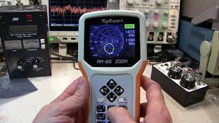 280 Review of RigExpert AA55 ZOOM Antenna and Cable Analyzer [upl. by Alysoun424]