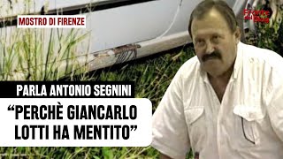 Mostro di Firenze la tesi di Antonio Segnini quotEcco perchè Giancarlo Lotti ha mentitoquot [upl. by Norud212]