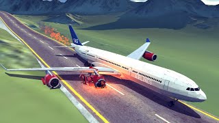 Emergency Landings 31 How survivable are they Besiege [upl. by Aeila236]