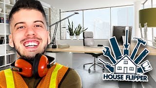 ULTIMATE OFFICE SETUP TOUR House Flipper [upl. by Rebak]