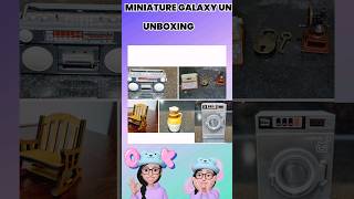 Miniature dollhouse accessories 112  UNBOXING miniatures  Ali Express purchased 2024 [upl. by Inan]