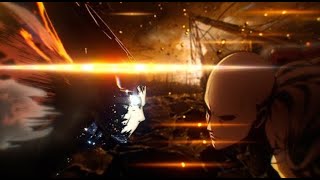 Saitama VS Cosmic Garou  English DUB  Full Fight  ORIGINAL VOICES  OPM Fan Animation [upl. by Herm]