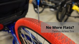 No More Flats Tannus Airless Tire Review [upl. by Eceeryt]