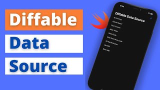 Diffable Data Source Swift 5 Xcode 12 TableView  iOS 2020 [upl. by Jeanna]