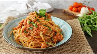 SPAGHETTI ALLA FANESE facili veloci ed economici [upl. by Luz]