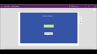 ventana emergente o popup powerapps con contenedor container [upl. by Hailed]