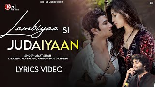 Mumkin Nahi Hai Tujhko Bhulana Lyrics Arijit Singh  Raabta  Sushant Singh Rajput Kriti Sanon [upl. by Airamasor]