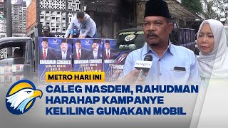 Caleg DPR RI Partai NasDem Rahudman Harahap Ingin Sapa Warga Secara Langsung [upl. by Tyree]