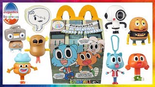 Cajita Feliz del Increíble Mundo de Gumball COLECCIÓN COMPLETA  JuguetesYSorpresas [upl. by Andromache]