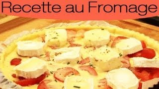 Cuisine Une tarte aux tomates et au fromage de chèvre [upl. by Nemhauser]