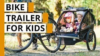 5 Best Bicycle Trailers for Kids [upl. by Trueman]