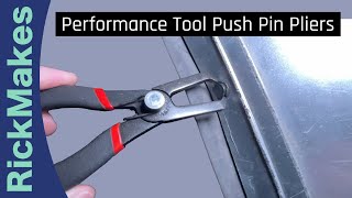 Performance Tool Push Pin Pliers [upl. by Dnalro]