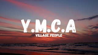 Village People  YMCA LYRICSLETRA [upl. by Lleynad]