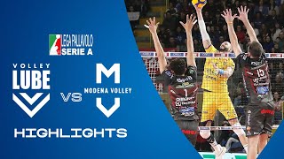 Civitanova vs Modena  Highlights  Superlega  17a Giornata [upl. by Dody404]