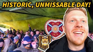 🔥 BEST FANS IN BRITAIN Auchinleck Talbot v Heart of Midlothian  Scottish Cup [upl. by Nyladnarb]